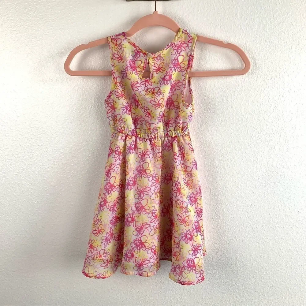 DKNY Girls Floral Dress‎